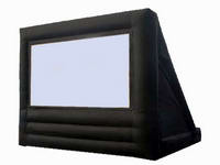 Custom Made Outdoor Inflatable Movie Screen for Rentals