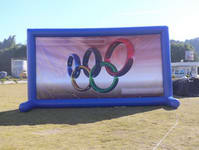 Custom Made 11 Foot Inflatable Advertising Billboard for Sale