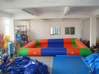 Low Cost Multi-colors Inflatable Pool for water ball sports