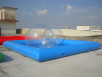 High Quality Hot Air Welded Inflatable Pool for Water ball sports