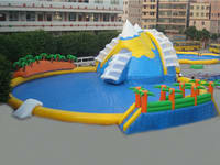 Commercial Grade Jokul Inflatable Water Park for Sale