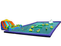Giant Aqua Inflatable Water Park for Sale