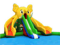 2014 Funnest Inflatable Elephant Slide Water Park for Sale