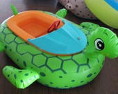 New Design Green Inflatable Turtle Bumper Boat for Sale