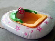 White Color Inflatable Bumper Boat for Water Pool Toys