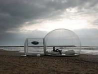 Top Quality Inflatable Bubble House with 2.5m Tunnel for Outdoor Camping