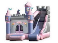 Inflatable Royal Palace Bounce House with Slide
