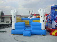 Happy Rabbit Inflatable Jumper Castle for Family Use