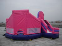 Newest Inflatale Princess Bouncy House with Digital Printing