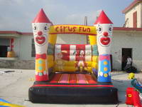Funny Clown Inflatable Bouncer Jumping House