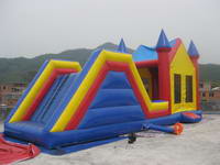 30 Foot 3 In 1 Inflatable Bounce House Slide Combo