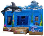 Inflatable Ocean Undersea World Park Castle Combo