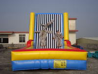 New Arrival Inflatable Velcro Sticky Wall with Velcro Suits for Party Rentals