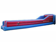 Pink Color Double Lane Inflatable Bungee Run for Sale