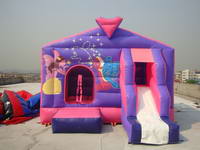 Dramatic Spider Bounce House Slide Inflatable Combo