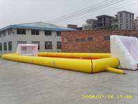 Custom Made Inflatable Football Playground for Kids