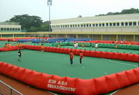 Custom Made Inflatable Football Court for Sale