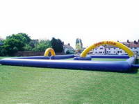 Quad Stop Inflatable Race Track