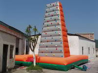 25 Foot Vertical Mobile Inflatable Rock Climbing Wall for Sale