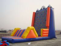 2 Groups Inflatable Rock Climbing Wall