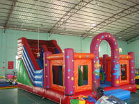 Hot Selling Inflatable Party Bounce House Slide Combo