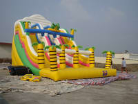Inflatable Dinosaur Slide CLI 1-5