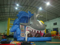 Giant Inflatable Shark Slide CLI  308