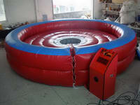 Crazy Inflatable Mechanical Bull Ride Games