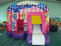 3 In 1 Princesses Palace Inflatble Castle Combo