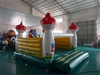 Mushroom Escape Jumping Castle Inflatable Moonwalk