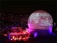 Vestibule Design Portable Planetarium Dome for Movie Show