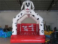 Dalmatian Fire Dog Jumping Castle Inflatable Combo