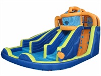 Splash Triple Dip Slip Inflatable Water Park