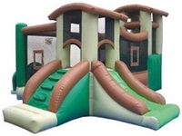 Kid Wise Club House Climber Interactive Bounce House