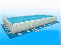 32-Foot by 16-Foot by 52-Inch Rectangular Ultra Frame Pool