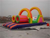 New Arrival Backjard Kids Inflatable Obstacle Course Race