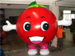 Custom Cartoon Character Inflatable Tomato Balloon