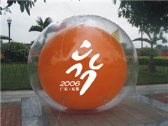 2.5m Diameter Double Layers Advertising Round Balloon