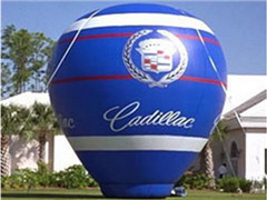 Custom Digital Printing Blue Color Ground PVC Balloon