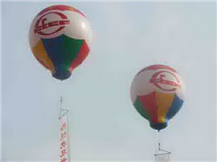 Single Color Printing Helium Balloon with banners