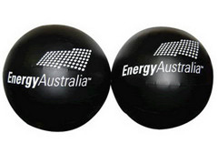 Energy Australia Single Color Printing Black Helium Balloons