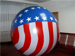 American Flag Colors Helium Balloon for Sales Promotions