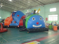New Arrival Choo Choo Train Inflatable Tunnel