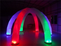 Hot Sell Factory Direct Cheap High Quality 190T Oxford Cloth LED Lights Inflatable Tent
