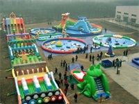 2014 Durable and Creative Inflatable Water Fun Parks for Rentals