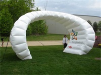 Custom 26 Foot Advertising Inflatable Billbord Arch Dispaly for Promotions