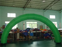 20 Foot Green Standard Inflatable Round Arch