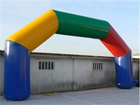25 Foot Colorful Inflatable Standard Angel Arch for Events