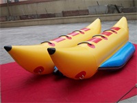 Double Tubes 6 Passengers Inflatable Banana Boat for Rentals