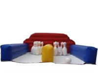 Good Quality CE Approval Inflatable Human Bowling Game for Party Rentals